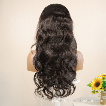 Factory Wholesale Hair Wigs Human Lace Front Closure Body Wave Full Virgin Brazilian Cuticle Aligned Lace Closure Human Hair Wig